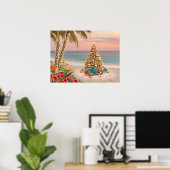 Alan Giana "Presents in Paradise" Poster (Heimbüro)