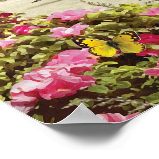 Alan Giana "Rays of Hope 3" Poster (Ecke)