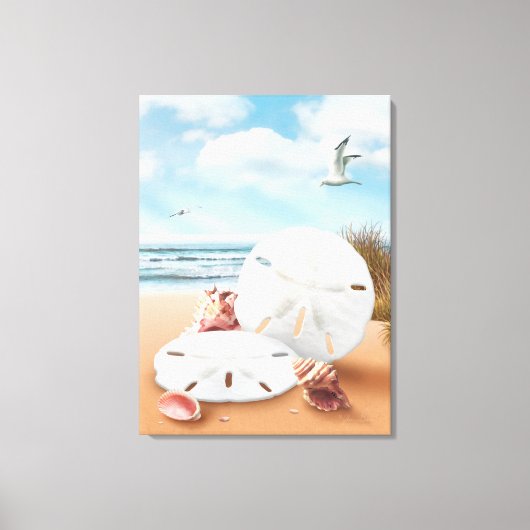 Alan Giana "Sand Dollars" Canvas Print Leinwanddruck (Vorderseite)