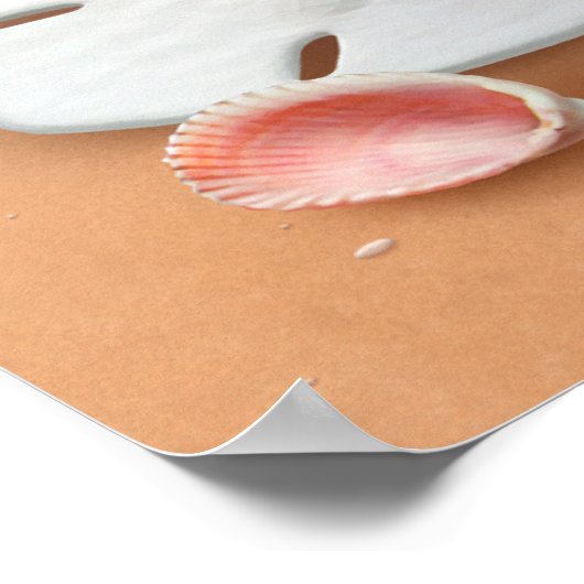 Alan Giana "Sand Dollars" Poster (Ecke)