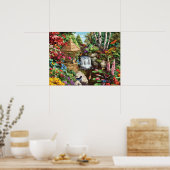 Alan Giana "Secret Garden" Poster (Küche)