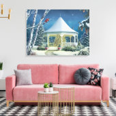 Alan Giana "Shining Brihell" Canvas Print Leinwanddruck (Insitu (Wohnzimmer))