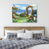 Alan Giana "Silent Wings of Freedom" Canvas Print Leinwanddruck (Insitu (Schlafzimmer))