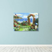 Alan Giana "Silent Wings of Freedom" Canvas Print Leinwanddruck (Insitu (Holzboden))