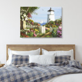 Alan Giana "Soon the Light" Canvas Print Leinwanddruck (Insitu (Schlafzimmer))