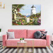 Alan Giana "Soon the Light" Canvas Print Leinwanddruck (Insitu (Wohnzimmer))