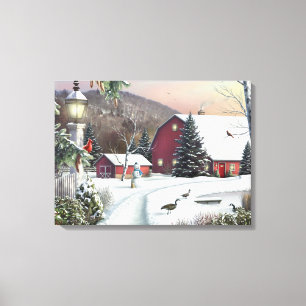 Alan Giana "Still Light of Dawn" Canvas Print Leinwanddruck