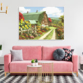 Alan Giana "Stille des Tales" Canvas Print Leinwanddruck (Insitu (Wohnzimmer))
