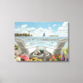Alan Giana "Summer Escape" Canvas Print Leinwanddruck (Vorderseite)