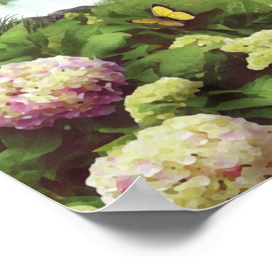 Alan Giana "Summer Light" Poster (Ecke)