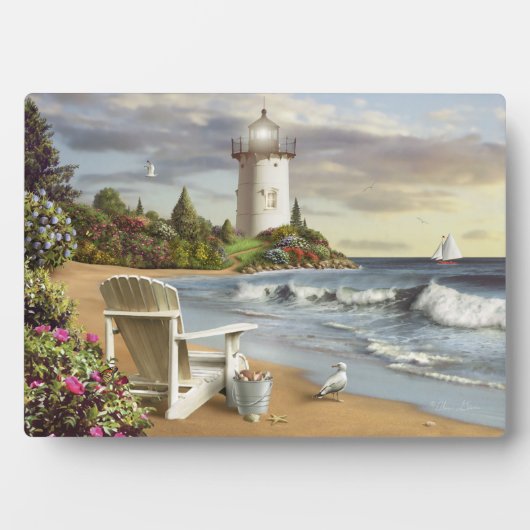 Alan Giana "The Perfect Place" Easel Plaque Fotoplatte (Vorderseite)