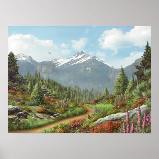 Alan Giana "To the Mountain" Poster (Vorne)