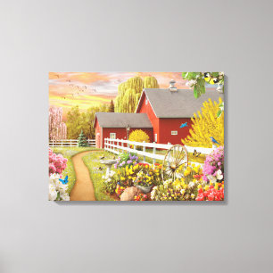 Alan Giana "wecken 3" Leinwand-Druck Leinwanddruck