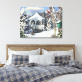 Alan Giana "Wings of Hope" Canvas Print Leinwanddruck (Insitu (Schlafzimmer))