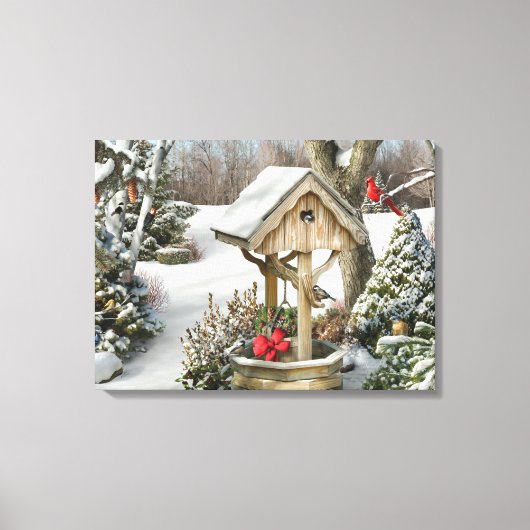 Alan Giana "Winterwünsche" Canvas Print Leinwanddruck (Vorderseite)