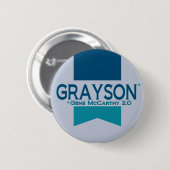 Alan Grayson für Präsidenten 2012 Button (Vorne & Hinten)