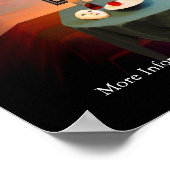 Alan King - Pfauenausstellungspaket Poster (Ecke)