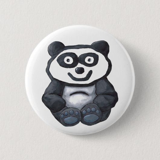 Alan-Panda Button (Vorderseite)