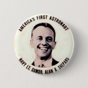 Alan Shepard - Knopf Button