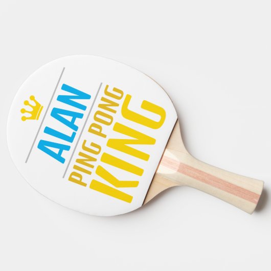 Alan Tischtennis Schläger (Seitenansicht)