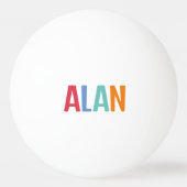 Alan Tischtennisball (Vorderseite)