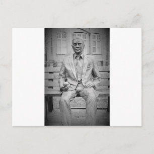 Alan Turing, OBE. Der Vater des modernen Computing Postkarte