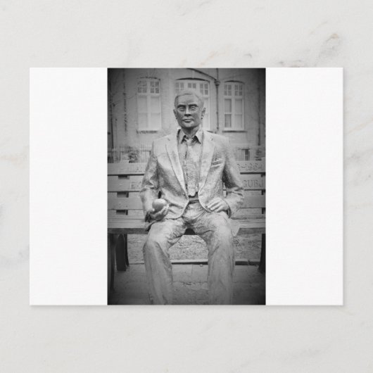 Alan Turing, OBE Der Vater des modernen Computing Postkarte (Vorderseite)