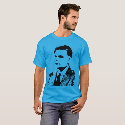 Alan Turing T-Shirt (Vorne ganz)