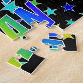 "ALAN" Vorname, Spaß "GLÜCKLICHER BIRTHTAG" Puzzle (Seite)