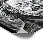 Alan Watts Poster (Ecke)