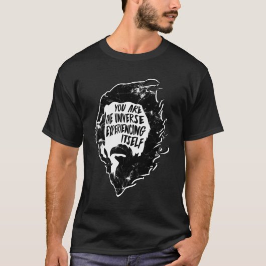Alan Watts Sie sind das Universum Long Sleeve Shir T-Shirt (Vorderseite)