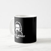 Alan Watts vertraut dem Universum Kaffeetasse (Vorderseite Links)