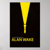 Alan Weckte Minimal Poster (Vorne)