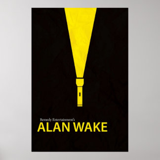 Alan Weckte Minimal Poster