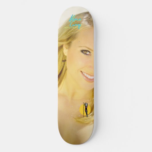Alana Curry "Ansigt " Skateboard (Vorderseite)
