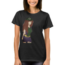 Alana Green Black T-Shirt