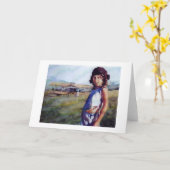 Alana u. Grampas Flug-Sturzhelm Karte (Gelbe Blume)