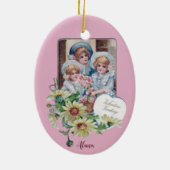 ALANA ~ VALENTINE EGG ~ 1908 ~ KERAMIK ORNAMENT (Hinten)