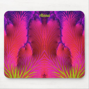 ALANA ~ Zany Shades Lila Rosa Gelb Mousepad
