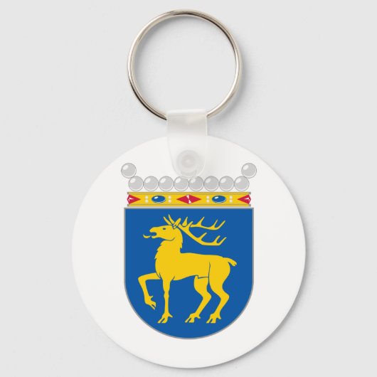 Åland Coat of arm AX Schlüsselanhänger (Vorderseite)
