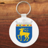 Åland Coat of arm AX Schlüsselanhänger (Vorderseite)