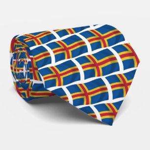 Åland-Flagge Krawatte