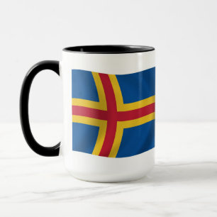 Åland Flagge Tasse