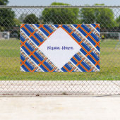 Åland-Inseln Aalander-Flagge Personalisiert Banner (Insitu)