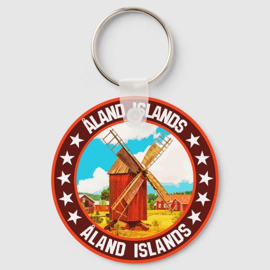 Åland-Inseln Schlüsselanhänger (Rückseite)