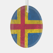 Aland Islands Ornament Aus Glas (Vorderseite Rechts)