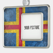 Aland Islands Rahmen-Ornament Silber (Links)