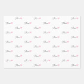 Alanna Lavendelherz Geschenkpapier Set (Vorderseite 2)