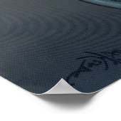 Alannah Art Print Gothic Fantasy Fee Poster (Ecke)