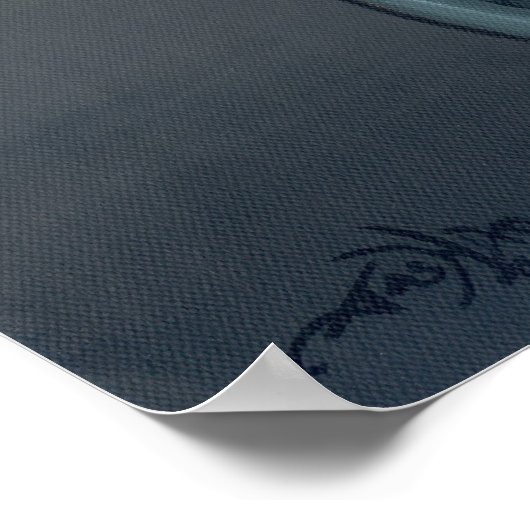 Alannah Art Print Gothic Fantasy Fee Poster (Ecke)